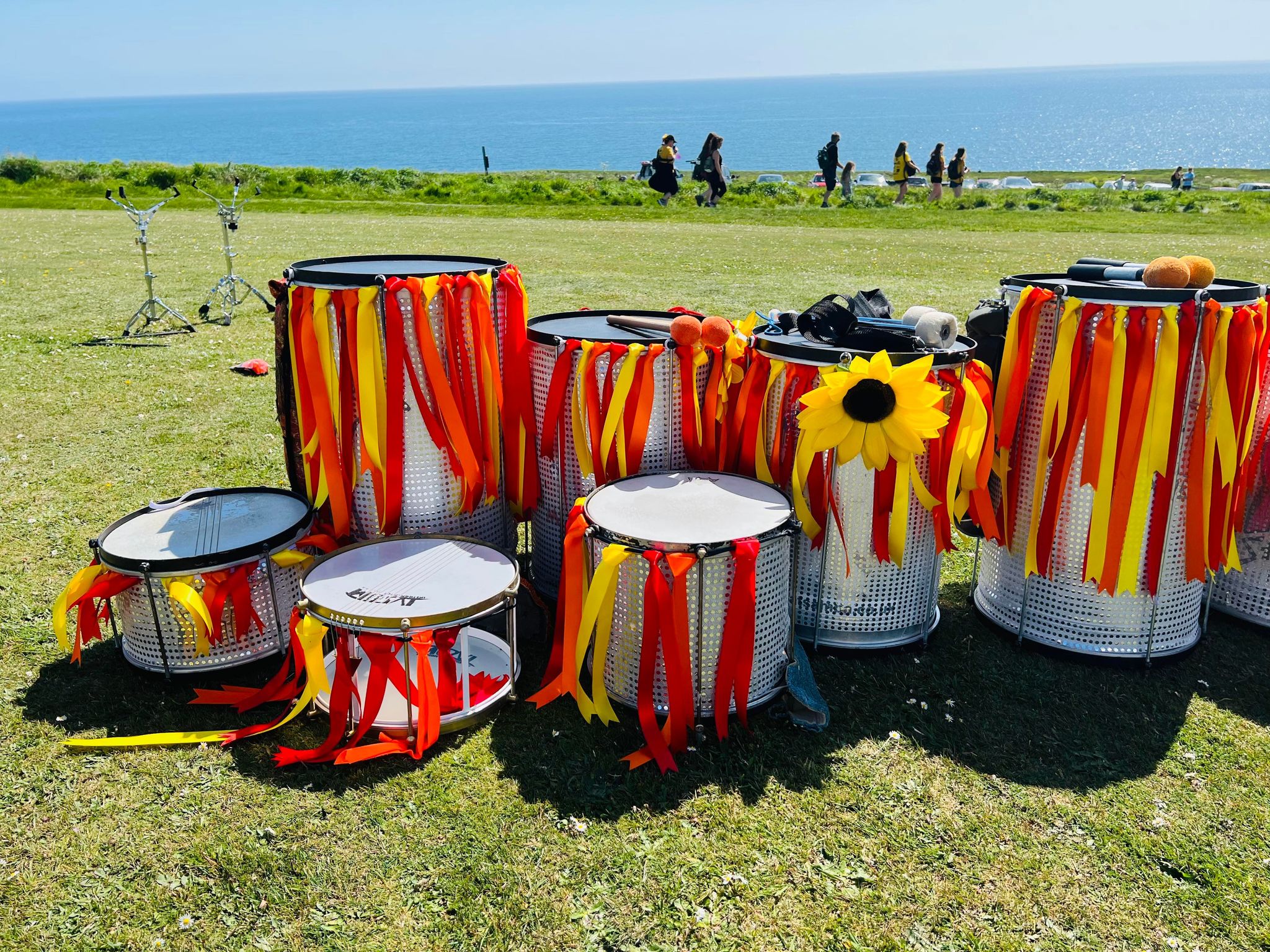 Drums at Walk the Wight 2022
